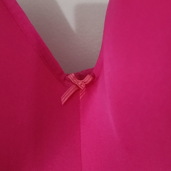 Cacique Women's lightly lined balconette Size 50DDD pink lace bra - Picture 7 of 11